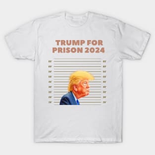 donald trump Mugshot 2024 never surrender T-Shirt